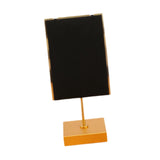 Maxbell Necklace Stand Elegant Creative Jewelry Display for Tabletop Bedroom Counter Black 13cmx6cm