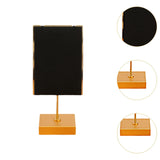 Maxbell Necklace Stand Elegant Creative Jewelry Display for Tabletop Bedroom Counter Black 13cmx6cm