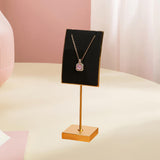 Maxbell Necklace Stand Elegant Creative Jewelry Display for Tabletop Bedroom Counter Black 16.5cmx6cm