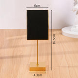 Maxbell Necklace Stand Elegant Creative Jewelry Display for Tabletop Bedroom Counter Black 16.5cmx6cm
