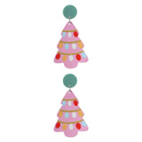 Christmas Tree Earrings Christmas Jewelry for Graduations Holiday Daily Wear