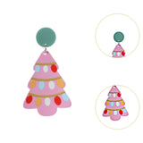 Christmas Tree Earrings Christmas Jewelry for Graduations Holiday Daily Wear