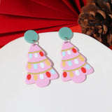 Christmas Tree Earrings Christmas Jewelry for Graduations Holiday Daily Wear