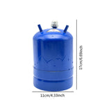 Welding Oil Pot Premium Gas Valve Oil Pot for DIY Crafts Projects DIY Crafts 17x11cm Blue