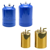 Welding Oil Pot Premium Gas Valve Oil Pot for DIY Crafts Projects DIY Crafts 17x11cm Blue