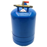 Welding Oil Pot Premium Gas Valve Oil Pot for DIY Crafts Projects DIY Crafts 17x11cm Blue