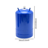 Welding Oil Pot Premium Gas Valve Oil Pot for DIY Crafts Projects DIY Crafts 22x14cm Blue