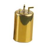 Welding Oil Pot Premium Gas Valve Oil Pot for DIY Crafts Projects DIY Crafts 13x8.5cm Gold