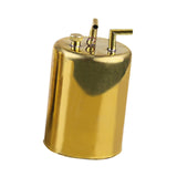 Welding Oil Pot Premium Gas Valve Oil Pot for DIY Crafts Projects DIY Crafts 14x11.2cm Gold