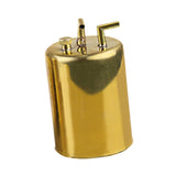 Welding Oil Pot Premium Gas Valve Oil Pot for DIY Crafts Projects DIY Crafts 14x11.2cm Gold