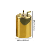 Welding Oil Pot Premium Gas Valve Oil Pot for DIY Crafts Projects DIY Crafts 14x11.2cm Gold