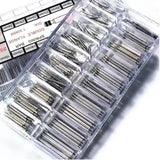 1 Box of Watch Spring Bar Stainless Steel Watch Strap Link Pins Replacement 1.78mm