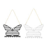 Maxbell Earring Wall Holder Organizer Earring Hanging Rack for Dresser Necklace Home Black