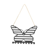 Maxbell Earring Wall Holder Organizer Earring Hanging Rack for Dresser Necklace Home Black