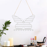 Maxbell Earring Wall Holder Organizer Earring Hanging Rack for Dresser Necklace Home White