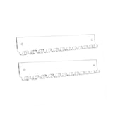 Maxbell Wall Necklace Holder Jewelry Display Stand for Drop Earrings Bangles Anklets