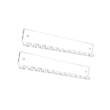 Maxbell Wall Necklace Holder Jewelry Display Stand for Drop Earrings Bangles Anklets