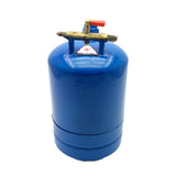 Welding Oil Pot with Valve Replaces Soldering Oil Kettle for Crafts Projects Blue 22.3x13.5cm