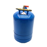 Welding Oil Pot with Valve Replaces Soldering Oil Kettle for Crafts Projects Blue 22.3x13.5cm