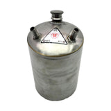 Welding Oil Pot with Valve Replaces Soldering Oil Kettle for Crafts Projects Gray 14.3x8.8cm