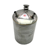 Welding Oil Pot with Valve Replaces Soldering Oil Kettle for Crafts Projects Gray 14.3x8.8cm