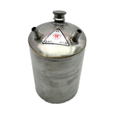 Welding Oil Pot with Valve Replaces Soldering Oil Kettle for Crafts Projects Gray 14.3x8.8cm