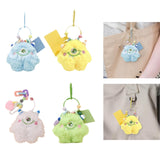 Maxbell Plush Keychain Lovely Portable Hanging Ornament for Handbag Purse Decoration Blue