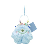 Maxbell Plush Keychain Lovely Portable Hanging Ornament for Handbag Purse Decoration Blue