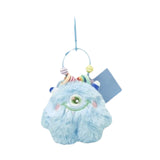 Maxbell Plush Keychain Lovely Portable Hanging Ornament for Handbag Purse Decoration Blue