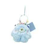 Maxbell Plush Keychain Lovely Portable Hanging Ornament for Handbag Purse Decoration Blue