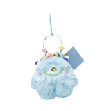 Maxbell Plush Keychain Lovely Portable Hanging Ornament for Handbag Purse Decoration Blue