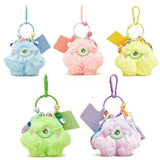 Maxbell Plush Keychain Lovely Portable Hanging Ornament for Handbag Purse Decoration Blue