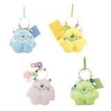 Maxbell Plush Keychain Lovely Portable Hanging Ornament for Handbag Purse Decoration Blue