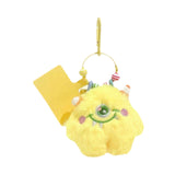 Maxbell Plush Keychain Lovely Portable Hanging Ornament for Handbag Purse Decoration Yellow