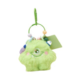 Maxbell Plush Keychain Lovely Portable Hanging Ornament for Handbag Purse Decoration Green