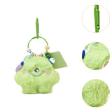 Maxbell Plush Keychain Lovely Portable Hanging Ornament for Handbag Purse Decoration Green