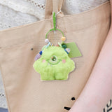 Maxbell Plush Keychain Lovely Portable Hanging Ornament for Handbag Purse Decoration Green