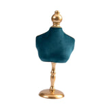 Necklace Mannequin Holder Velvet Jewelry Display Bust for Home Bedroom Decor