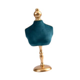 Necklace Mannequin Holder Velvet Jewelry Display Bust for Home Bedroom Decor