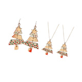 Christmas Tree Earrings Trendy Jewelry for Thanksgiving Festive Party Favors