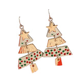 Christmas Tree Earrings Trendy Jewelry for Thanksgiving Festive Party Favors