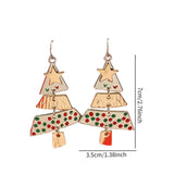 Christmas Tree Earrings Trendy Jewelry for Thanksgiving Festive Party Favors