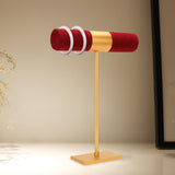 Bracelet Display Stand Organization for Dressing Table Shopping Mall Vendors Red