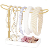 Maxbell Headband Holder Portable Headband Storage Rack for Bracelet Bangles Birthday