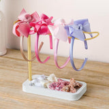 Maxbell Headband Holder Portable Headband Storage Rack for Bracelet Bangles Birthday