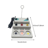 Maxbell Gold Plating Machine Lightweight Gold Plating Kit for Silver Rings Necklaces