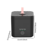 Maxbell Ultrasonic Retainer Cleaner Portable for Mouth Guard Toothbrush Heads