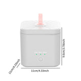 Maxbell Ultrasonic Retainer Cleaner Portable for Mouth Guard Toothbrush Heads