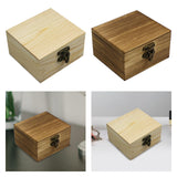 Wooden Jewelry Box Desktop Jewelry Storage Box for Rings Bracelets Necklaces Wood