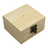 Wooden Jewelry Box Desktop Jewelry Storage Box for Rings Bracelets Necklaces Wood